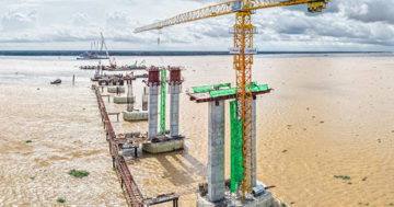 Cầu vượt sông 8.000 tỷ xoá bỏ toàn bộ các bến phà lâu đời, rút ngắn khoảng 80km từ miền Tây đến TP. HCM gặp khó