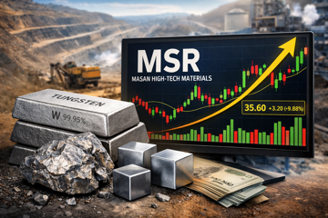 MSR tăng trần sau loạt tín hiệu vui từ 'mỏ vàng đen' vonfram