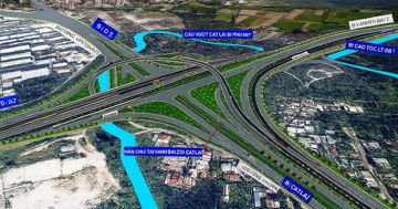 Chỉ 2 tháng nữa, nút giao phức hợp lớn nhất phía Đông TP. HCM sẽ hoàn thành