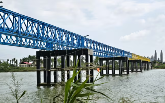 Trước Tết Nguyên đán, cây cầu ‘dài nhất trong lịch sử Việt Nam’, gắn với giai đoạn đất nước bị chia cắt sẽ hoàn tất trùng tu- Ảnh 3. Trước Tết Nguyên đán, cây cầu ‘dài nhất trong lịch sử Việt Nam’, gắn với giai đoạn đất nước bị chia cắt sẽ hoàn tất trùng tu- Ảnh 3.