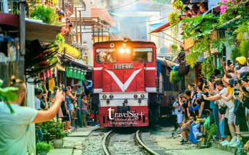 Hà Nội đề nghị dừng chạy tàu qua phố cà phê đường tàu