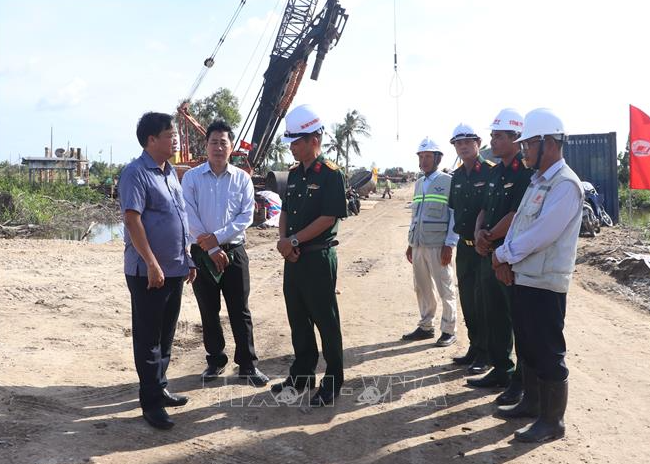 Tuyến cao tốc 59.000 tỷ sở hữu cây cầu vượt biển dài nhất Việt Nam vừa ghi nhận một ‘kỷ lục’- Ảnh 1.