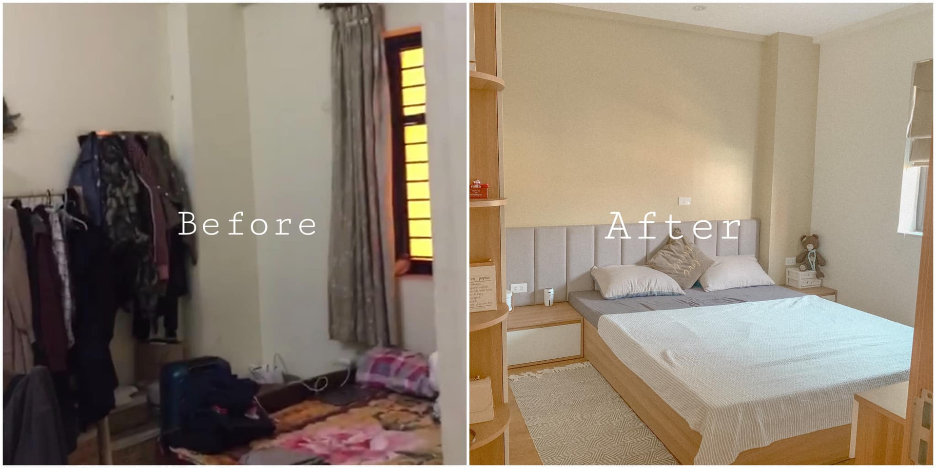 Hồi sinh căn hộ 65m2 thành nơi đáng sống chỉ với 350 triệu đồng- Ảnh 11. Hồi sinh căn hộ 65m2 thành nơi đáng sống chỉ với 350 triệu đồng- Ảnh 11.