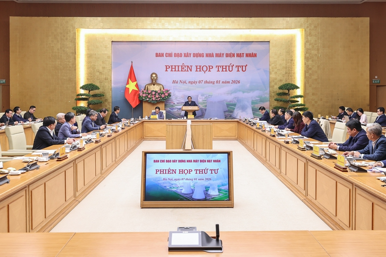 2 nhà máy điện hạt nhân đầu tiên của Việt Nam nhận chỉ đạo nóng từ Thủ tướng- Ảnh 1. 2 nhà máy điện hạt nhân đầu tiên của Việt Nam nhận chỉ đạo nóng từ Thủ tướng- Ảnh 1.