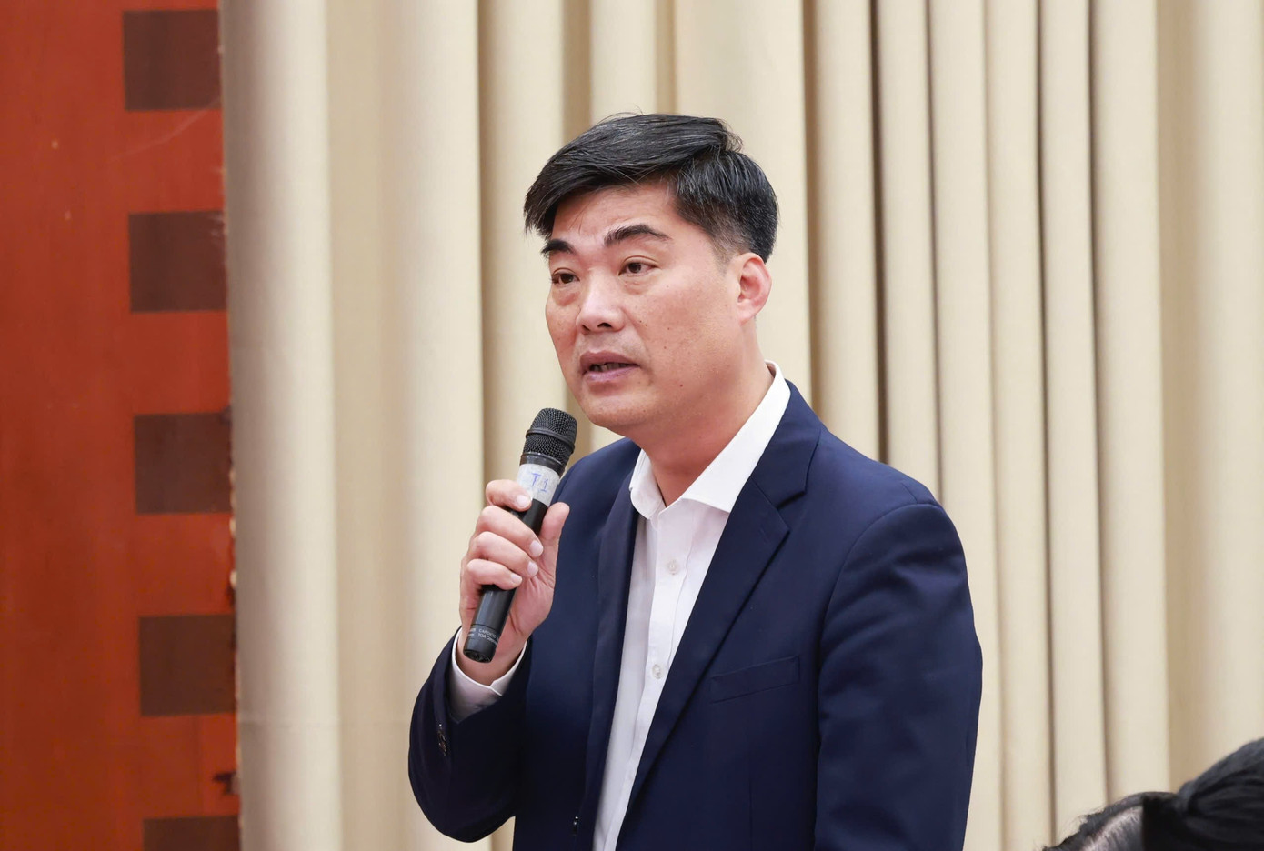Chánh Văn phòng Bộ Xây dựng Nguyễn Trí Đức. Ảnh: Như Ý 81bxd.jpg