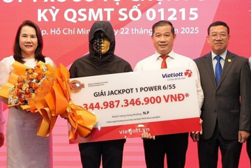 Vietlott chi trả 5.342 tỷ đồng cho hơn 32 triệu lượt trúng thưởng trong năm 2025, một người trúng giải lớn chưa từng có