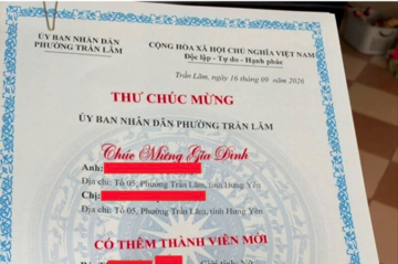 Công an phát cảnh báo quan trọng với công dân mới đăng ký kết hôn, sinh con
