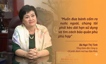 Gần 40 năm giữ nghề bánh truyền thống, bà chủ Bảo Minh tiết lộ ‘bài toán’ khó khi đưa bánh cốm Hà Nội ra nước ngoài