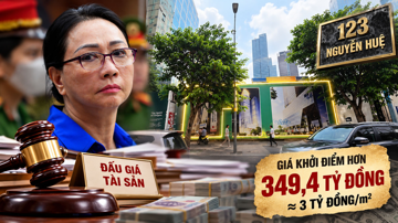 Đang chấp hành án, bà Trương Mỹ Lan bất ngờ bị gọi tên khi bất động sản có giá hơn 3 tỷ đồng/m2 sắp được đấu giá