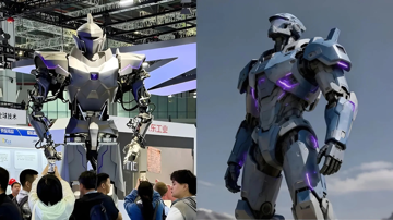 Xuất hiện robot hình người cao gần 4m, có thể nâng vật nặng hơn 500kg
