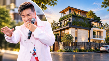 Soi cận biệt thự mới của 'ông hoàng nhạc Việt' Đàm Vĩnh Hưng: Thiết kế hiện đại, phủ xanh nhiều tầng, có hồ bơi riêng