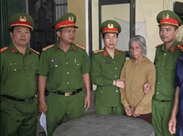 Bắt, di lý Nguyễn Thị Tuyết 69 tuổi