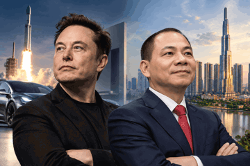 Có tên trong một bảng xếp hạng tỷ phú cùng Elon Musk, ông Phạm Nhật Vượng sở hữu bao nhiêu tỷ USD?
