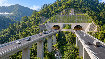 Sắp hoàn thành hầm xuyên núi qua đèo dài nhất cả nước, thay thế 22km đèo quanh co, rút ngắn di chuyển từ 2 giờ xuống còn 10 phút