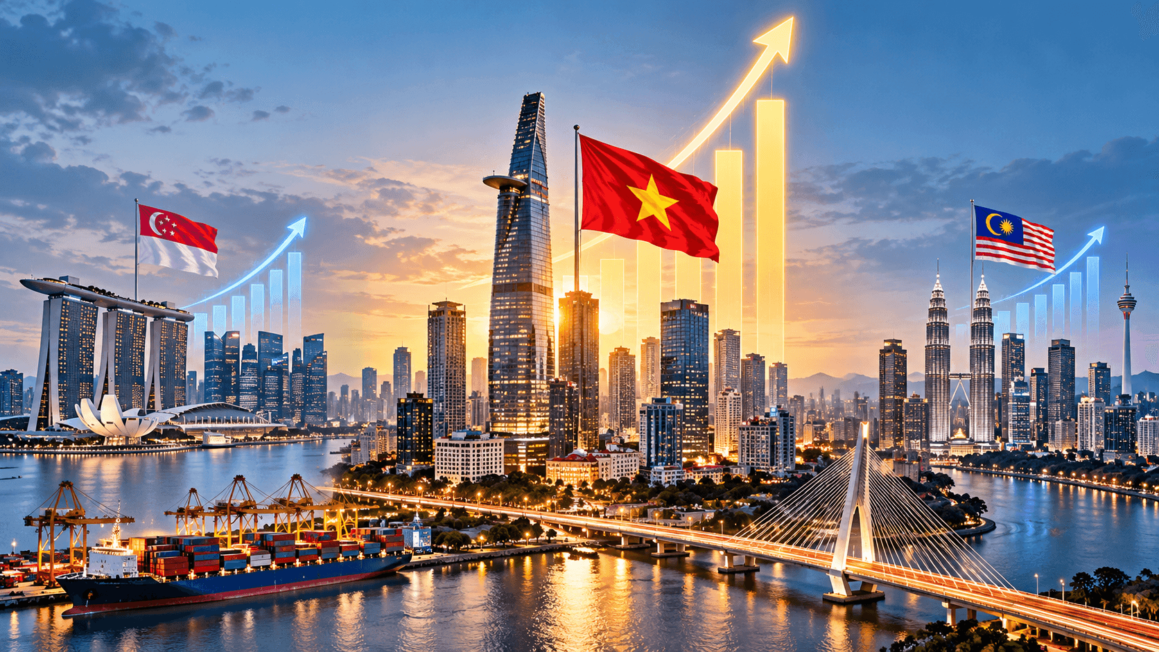 Đô Thị Ba Nước, Đà Tăng Trưởng