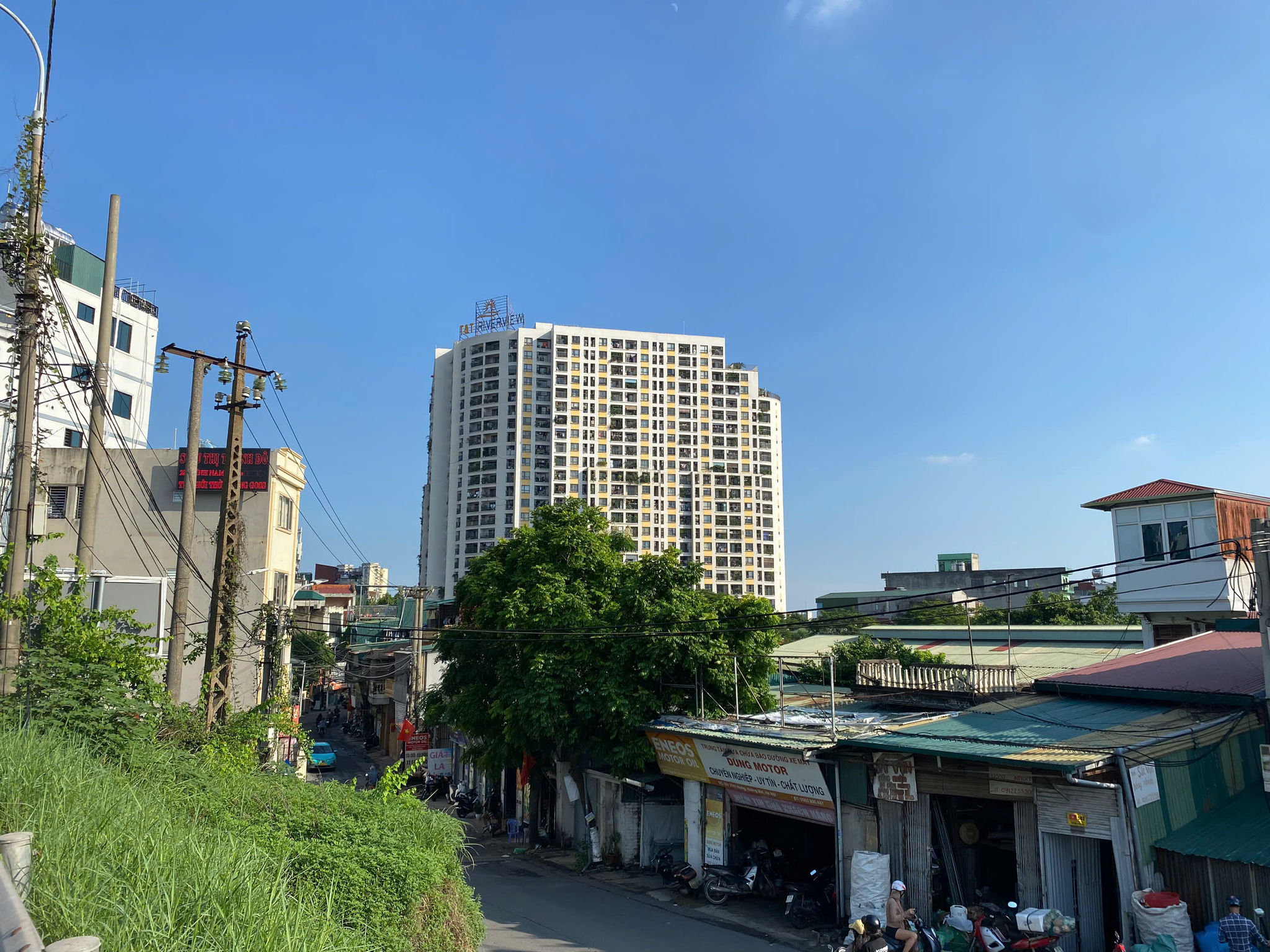 Một góc tại phường Vĩnh Hưng.