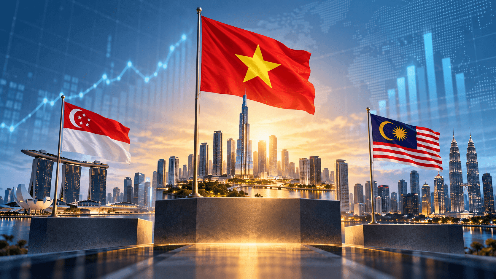 Việt Nam Dẫn Đầu Đường Chân Trời Tài Chính