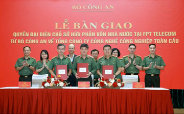 Bộ Công an chuyển quyền đại diện vốn nhà nước tại FPT Telecom