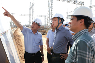 Trạm biến áp 220kV Yên Dũng do EVNNPT được yêu cầu hoàn thành và đóng điện vào tháng sau