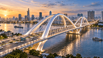 Bắt đầu triển khai xây dựng cây cầu mới, thay thế cây cầu hơn 100 năm tuổi sẽ bị phá dỡ tại TP giàu nhất Việt Nam
