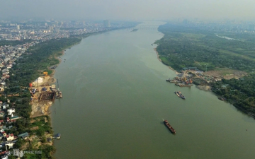 Hà Nội xin ý kiến Thủ tướng về phương án cải tạo sông Hồng, sông Đà