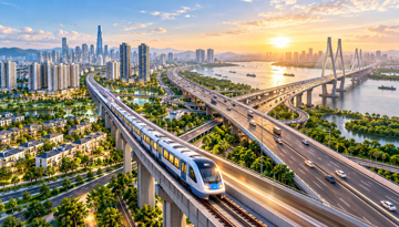 Hạ tầng mở đường cho bản đồ đô thị mới: Bất động sản đang hưởng lợi theo cách nào?