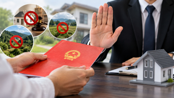 Kể từ nay, không thể sang tên sổ đỏ trong những trường hợp này