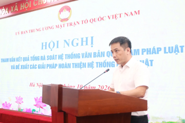 Ông Đậu Anh Tuấn: Cần loại bỏ những quy định bất hợp lý, thay vì chỉ hoàn thành chỉ tiêu cắt giảm
