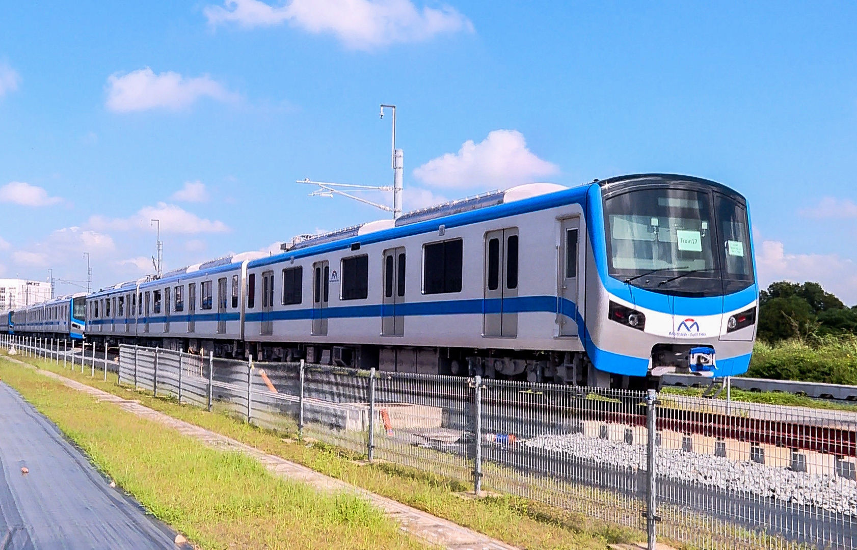 Tuyến metro số 1 Bến Thành - Suối Tiên. 