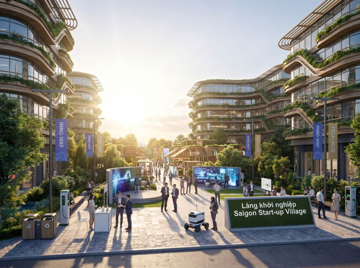 “Giảng đường mở” 3,3 ha nuôi dưỡng cảm hứng học tập tại đại đô thị phía Tây Bắc TP.HCM