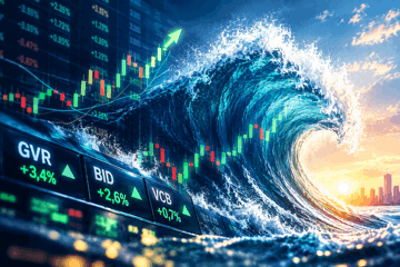 GVR, BID, VCB... bật tăng theo quyết định cơ cấu vốn Nhà nước: Con sóng lớn có quay trở lại?