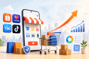 Người Việt chi gần 442.000 tỷ mua hàng trên 4 sàn TMĐT: TikTok Shop áp sát Shopee với khoảng cách gần 2%