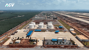 ACV hoàn thiện hệ thống cấp nhiên liệu 36.000m³, chuẩn bị cho việc vận hành sân bay Long Thành