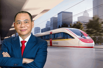Chuẩn bị mặt bằng thi công dự án 102.430 tỷ của doanh nghiệp tỷ phú Phạm Nhật Vượng