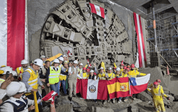 Huy động 2 máy đào hầm TBM khổng lồ cho dự án metro dài 35km trị giá 137.800 tỷ đồng, phục vụ hàng triệu cư dân Peru