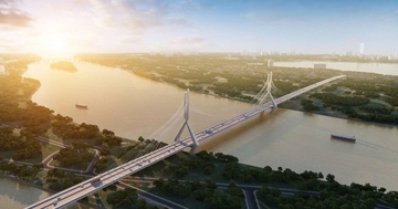 Siêu cầu gần 20.000 tỷ do liên danh Vingroup thực hiện sắp hoàn thành phần việc quan trọng