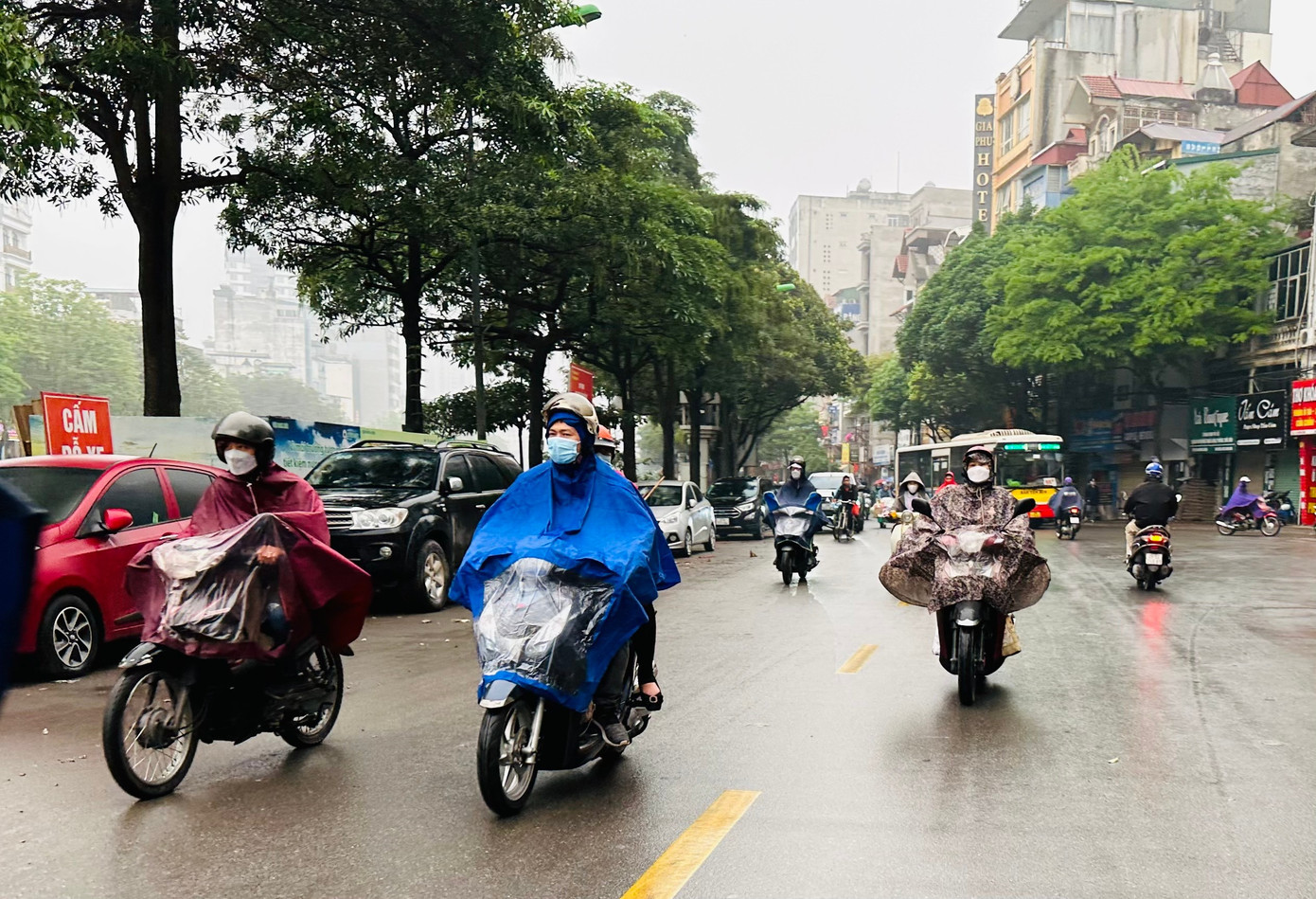 Miền Bắc sẽ đón mưa vào đêm và sáng trong những ngày Tết. nom-am-1502.jpg