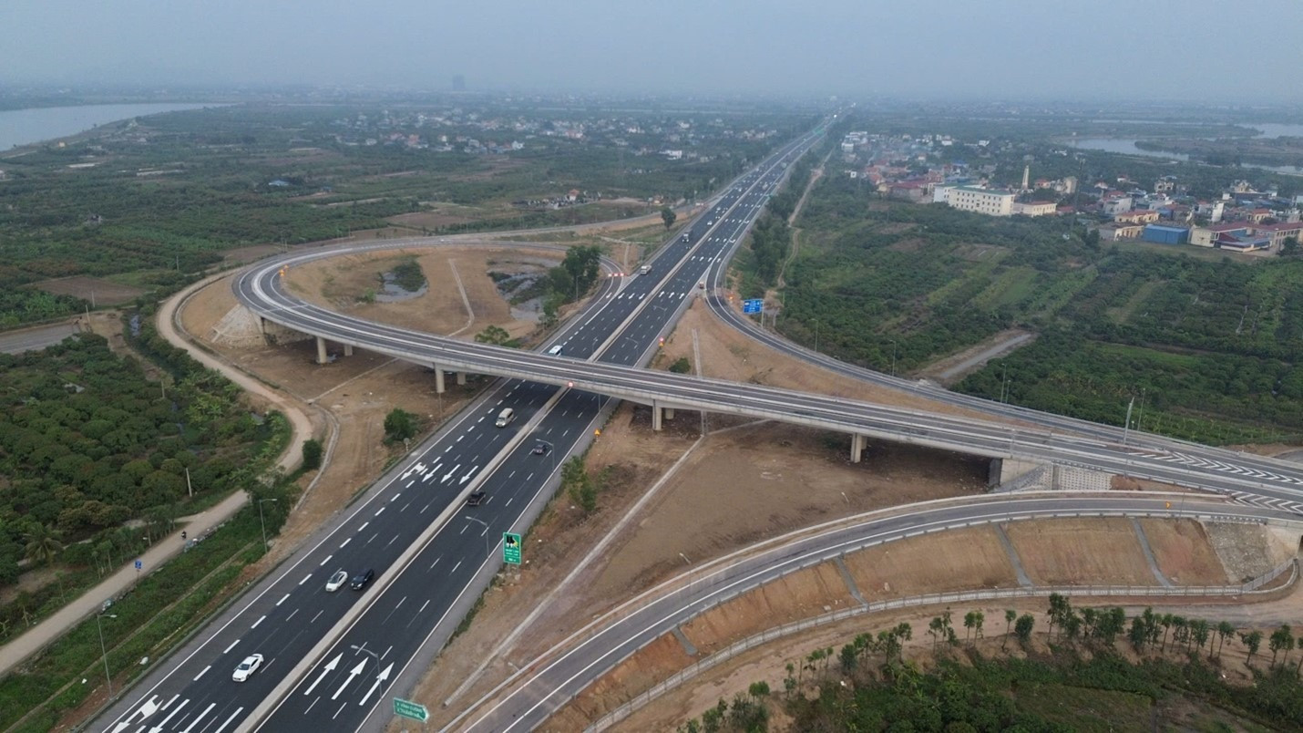 Cầu vượt Thanh Hà. Nguồn ảnh: Kinh Bắc Cầu vượt Thanh Hà. Nguồn ảnh: Kinh Bắc