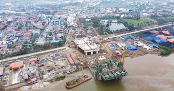 Thành phố nhỏ nhất Việt Nam sắp hợp long cây cầu hơn 1.100m trên tuyến vành đai 8.600 tỷ