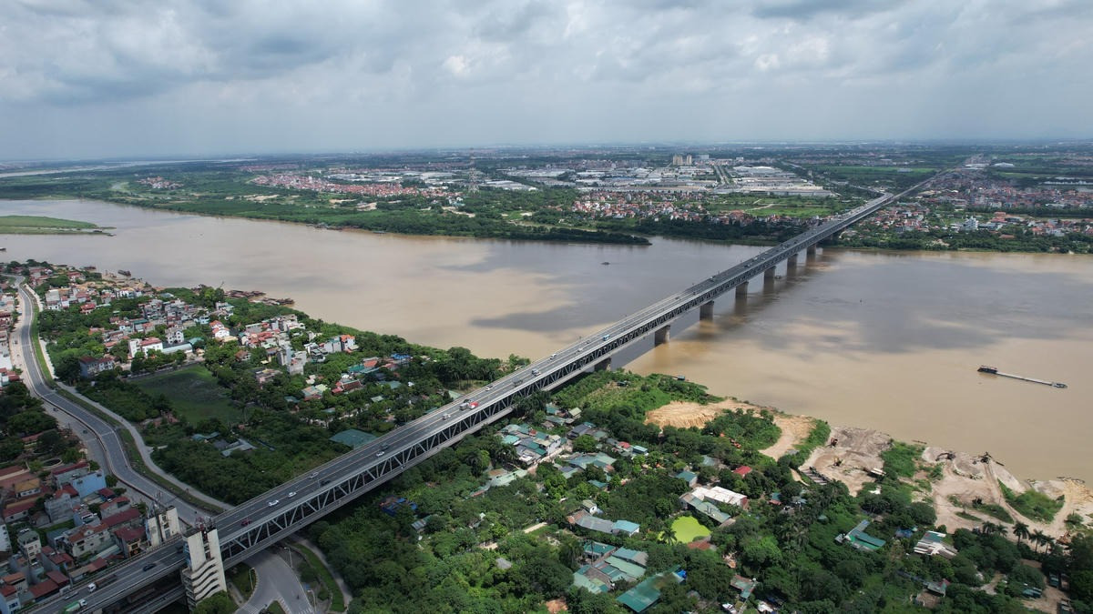 Hà Nội dự kiến xây dựng 20 cây cầu bắc qua sông Hồng, sông Đà. Ảnh minh họa Hà Nội dự kiến xây dựng 20 cây cầu bắc qua sông Hồng, sông Đà. Ảnh minh họa