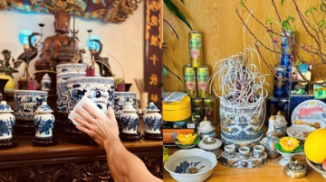 Cận Tết, cần tuyệt đối tránh 3 điều này khi lau dọn bàn thờ