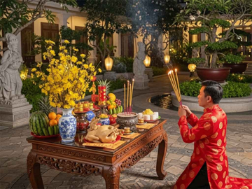 Văn khấn Giao thừa Tết Nguyên đán Bính Ngọ trong nhà và ngoài trời đầy đủ, chi tiết nhất
