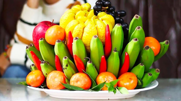 Vì sao mâm cỗ Tết phải chưng ngũ quả?