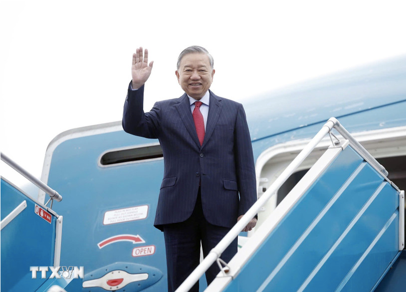 Tổng Bí thư Tô Lâm rời Hà Nội lên đường tới Mỹ. Ảnh: TTXVN screen-shot-2026-02-18-at-82426-am.png