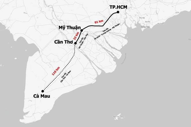 Sau ít tháng thông xe, cao tốc nối đến điểm cực Nam Tổ quốc được đề xuất ‘lên đời’ hoàn thiện- Ảnh 2. Sau ít tháng thông xe, cao tốc nối đến điểm cực Nam Tổ quốc được đề xuất ‘lên đời’ hoàn thiện- Ảnh 2.