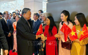 Tổng Bí thư Tô Lâm đến Washington D.C, bắt đầu tham dự cuộc họp khai mạc Hội đồng Hòa bình về Gaza