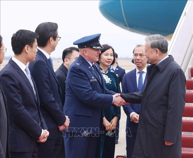 Tổng Bí thư Tô Lâm đến Washington D.C, bắt đầu tham dự cuộc họp khai mạc Hội đồng Hòa bình về Gaza- Ảnh 4. Tổng Bí thư Tô Lâm đến Washington D.C, bắt đầu tham dự cuộc họp khai mạc Hội đồng Hòa bình về Gaza- Ảnh 4.