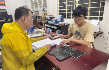 Bắt tạm giam, điều tra ‘đại gia’ Trương Nhật Phương SN 1992, thu giữ 7 điện thoại di động