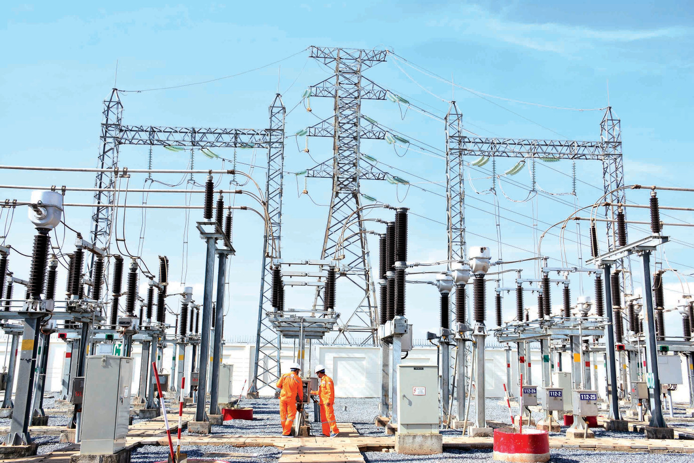 Kiểm tra trước khi chính thức đóng điện Trạm biến áp 110kV cấp điện cho Sân bay quốc tế Long Thành dsc-7015.jpg