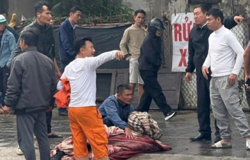 Nổ bình nén khí khi hàn sửa ở Hưng Yên, 2 người thương vong